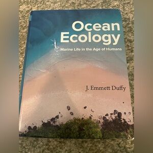 Ocean Ecology Marine Life in the Age Humans J. Emmett Duffy ISBN 9780691161556